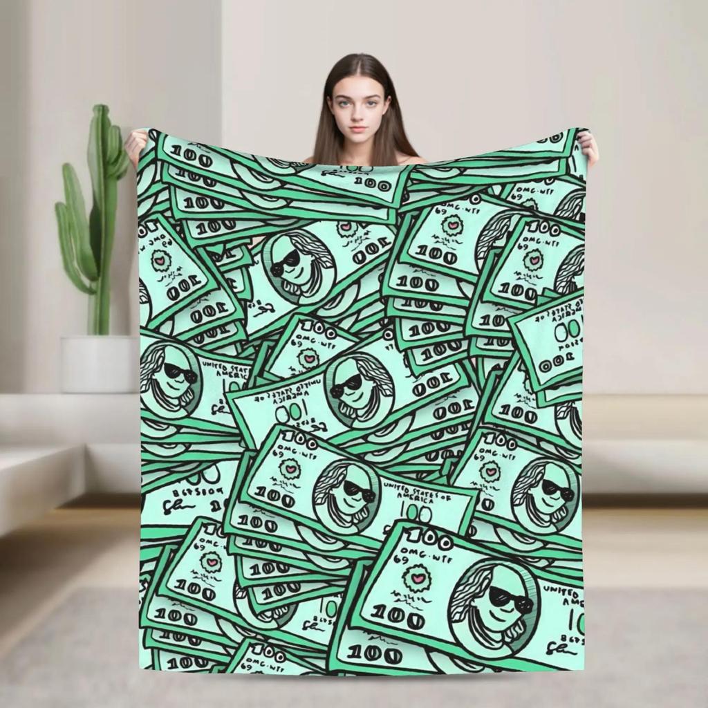 Soft Warm Flannel Blanket for Bed Couch Sofa Cozy Throw for Camping Bedroom Living Room Plaid Pattern Bedspread Cover