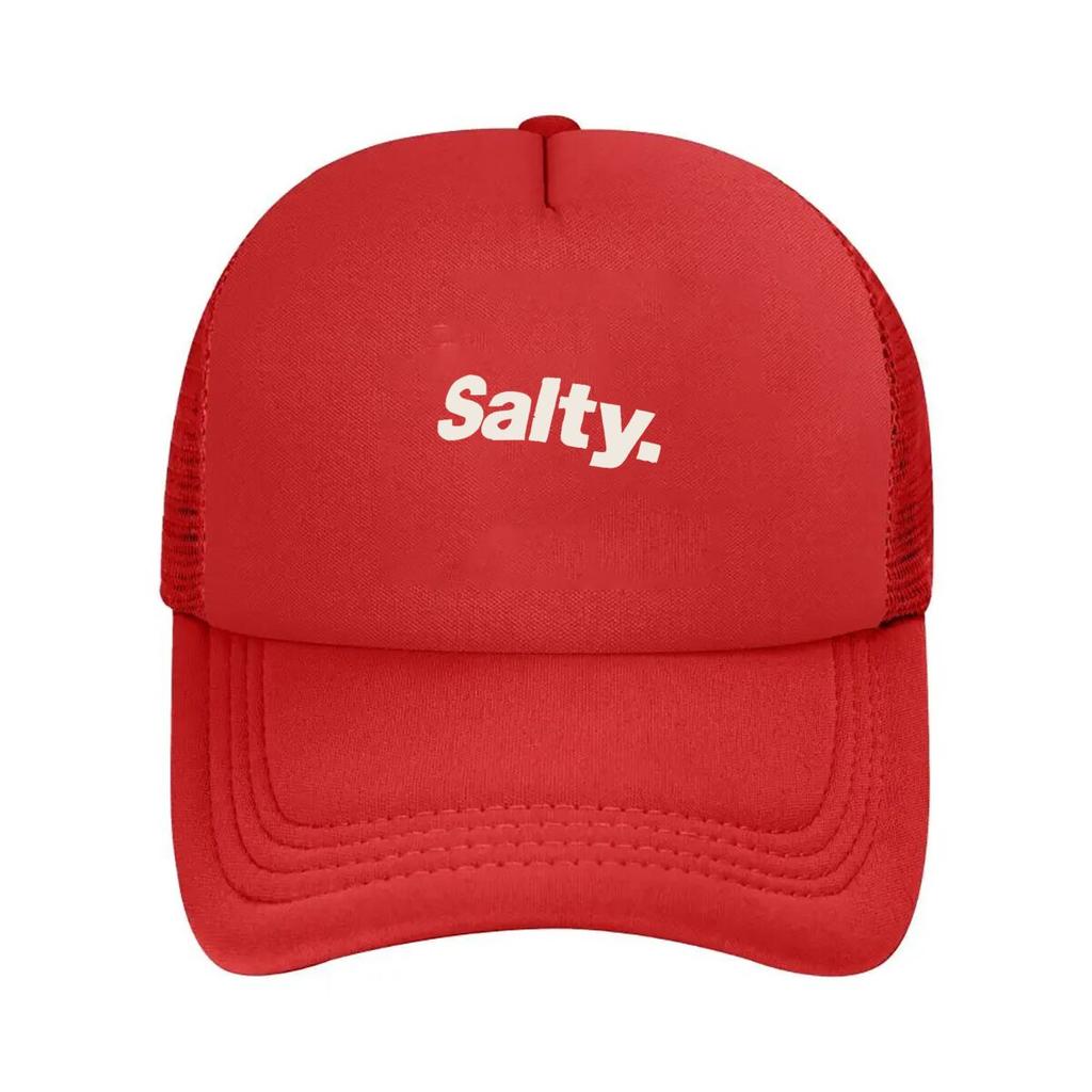 “Salty Vibe Lifestyle, Slogan Art Design” Mesh Baseball Cap