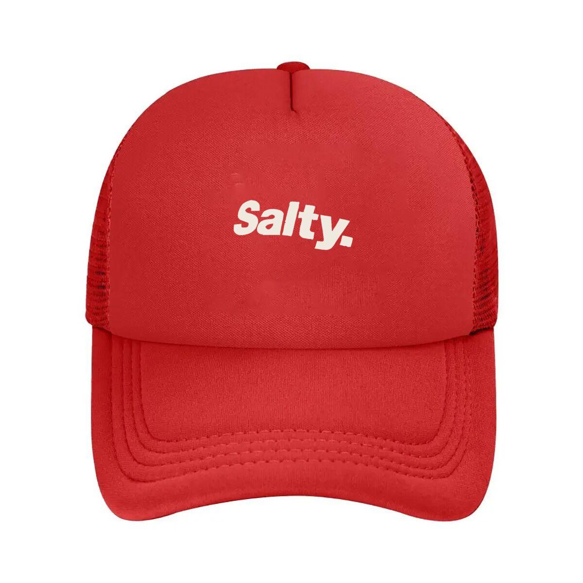 Сетчатая бейсболка «Salty Vibe Lifestyle, Slogan Art Design» One Size