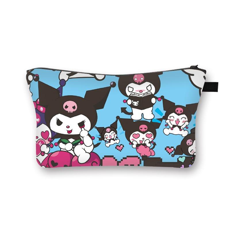 2023 Summer New Style Sanrio Cute Sweet Girl Makeup Bag Cartoon Student Storage Bag Wholesale