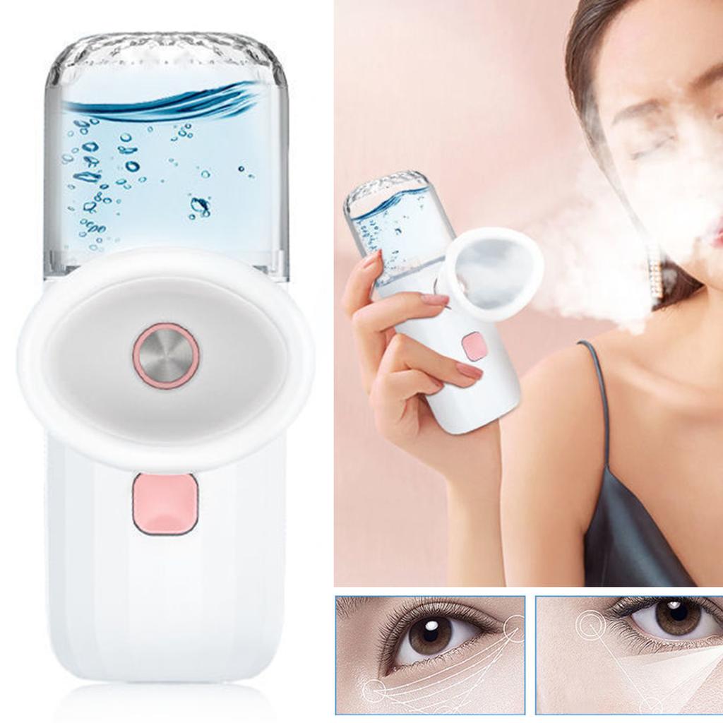 Eye Mist Sprayer Electric Portable Handheld Moisturizing Eye Atomizer Humidifier for Relieving