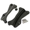 HUILI-JPHOME 4-Piece Docking Hardware Kit for Harley Touring, Street Glide, Road King, and Street Glide (2014-Onward) (Black)