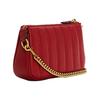 Coach X Jennifer Collaboration Nolita 19 Solid Color Zipper Chain Leather Quilted Shoulder Bag Clutch Small Women bags Red C6512-IMPX1