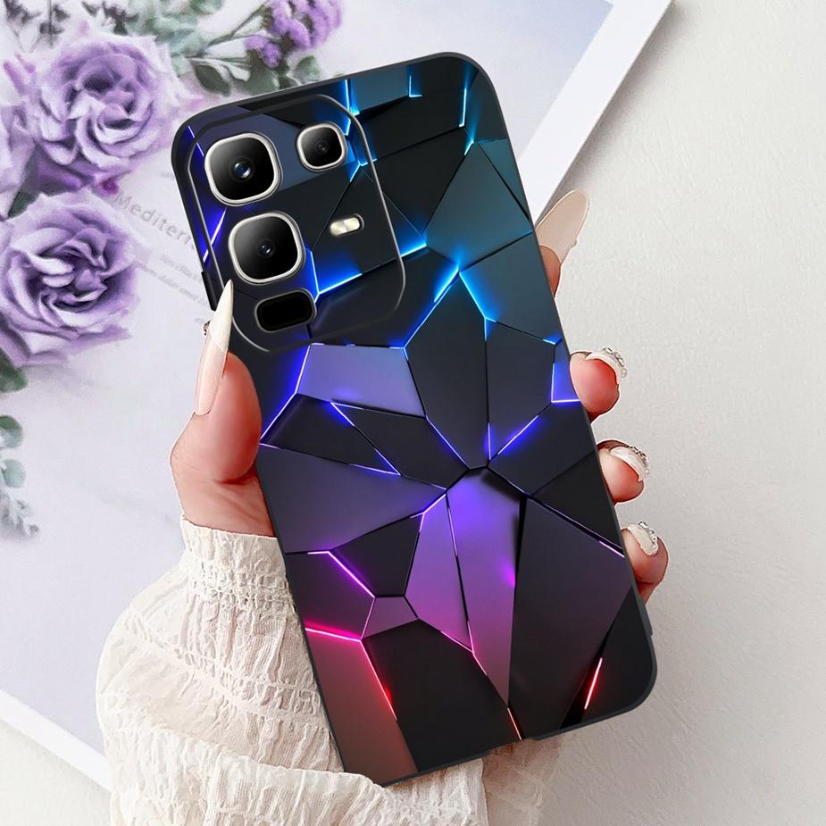 

For Infinix Note 50S 5G Case X6870 New Luxury Painted Cover Soft Silicone Phone Case For Infinix Note 50S Note50S 5G Fundas Bags Note 50S (X6870)