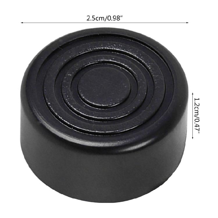 10Pcs Electric Guitar Effect Pedal Foot Nail Cap Anti-slip for Protection Sleeve