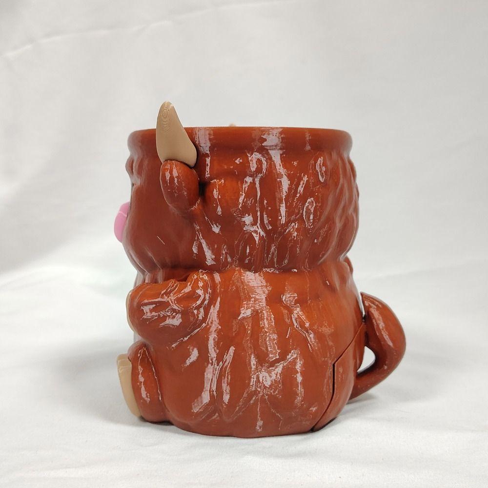 Highland Cow Ice Cream Pint Rack 3D Printing Leak Proof Ice Cream Pint Holder Antifreeze Handle Insulated
