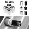 4PCS Metal Car Tire Valve Cap Rod Sealing Air Cap Car Tire Accessories For Mazda 3 5 6 Axela CX5 CX3 CX4 CX30 CX9 Atenza Demio GH5