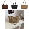 Pu Large Capacity Bag For Women With Zipper Closure For Daily