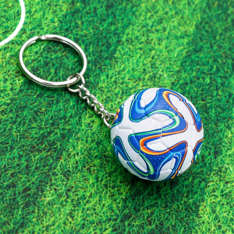 Football Keychain Soccer Keyring Car Key Chains Bag Pendants Gifts Key Ring Sport