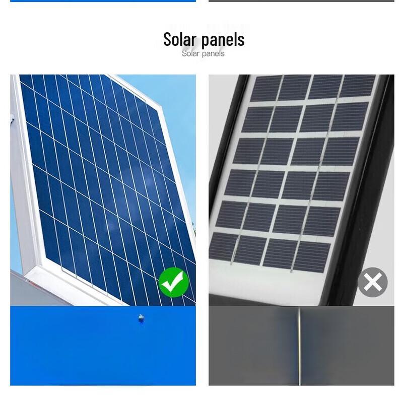 UOSU Solar-LED Straßen- und Gartenleuchte