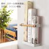 YUYAKESHI Side Refrigerator Paper No Assembly Small Item Magnetic Wrap Space Saving Rack, Storage, Holder, Organization, Kitchen, Required, Storage,