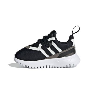 Flex Infant Black White Baby Sneakers Core-Black Cloud-White Grey-Four FX5327