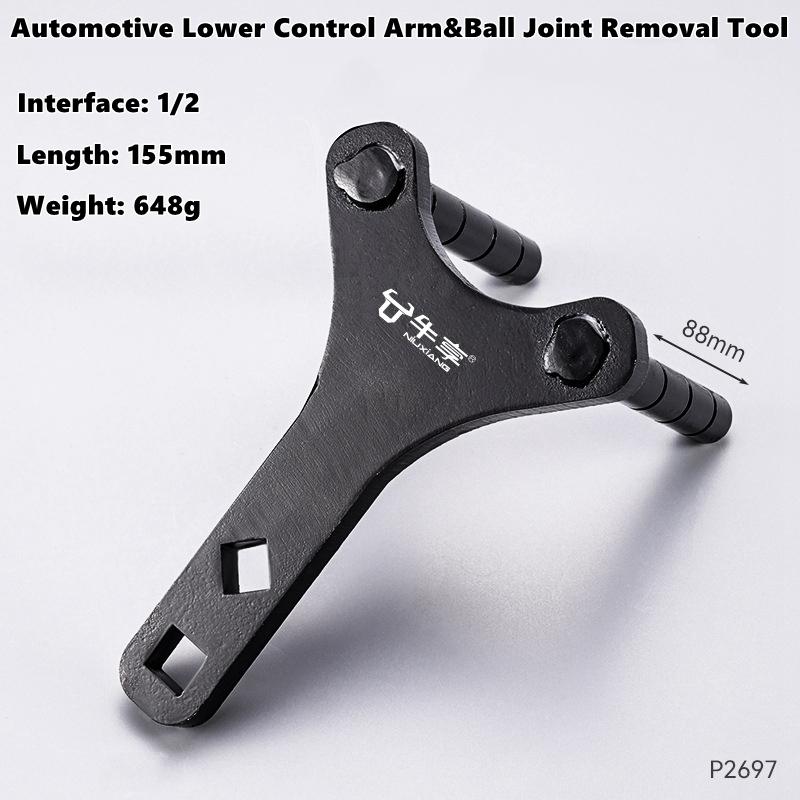 Labor-Saving Car Lower Control Arm Disassembly Tool, Swing Arm Ball Joint Separator, Auto Ball Head Removal Repair Tool