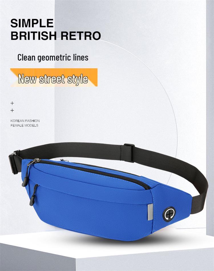 Unisex Solid Color Crossbody Chest Bag: Stylish, Versatile, Lightweight, Casual, and Ideal for Outdoor Sports.