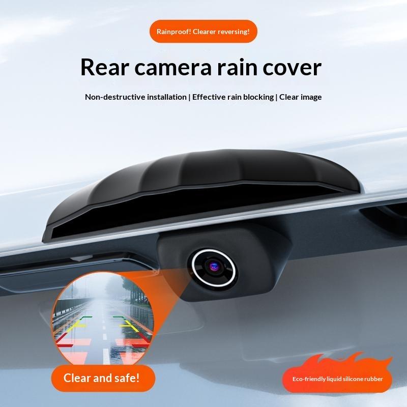 1Pcs Automobile Rear Camera Rain Shield Car Rear Camera Rain Cover Waterproof Protection Protector Car Accessories
