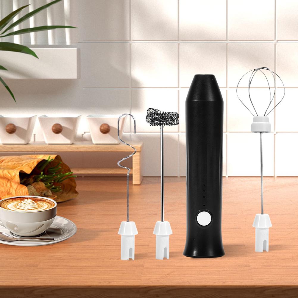 Wireless Egg Beater USB Charging Portable Milk Frother Multifunctional Handheld Foam Maker Household Baking Tool