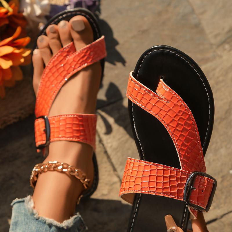 Mode Damen Hausschuhe Sommer Neue Mode Hausschuhe Offene Zehen Lässige Flache Sandalen Outdoor Leichte Strandschuhe Damen Heim-Slipper Damen