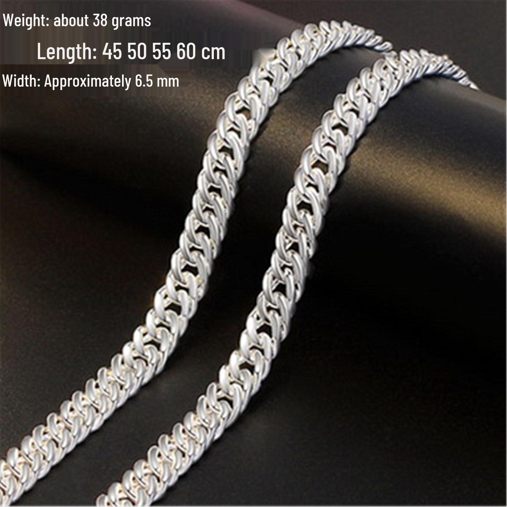 

Nickel Silver Plated Men s Trendy Horse Whip Necklace - Non-Magnetic, Fashionable Jewelry Certificate (10 pcs)