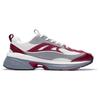 LiNing Yixing Lite Versatile Trendy Easy Comfortable Non-Slip Wear-Resistant Low-Top Casual Shoes Men Casual Shoes Gray Red AGCT235-4
