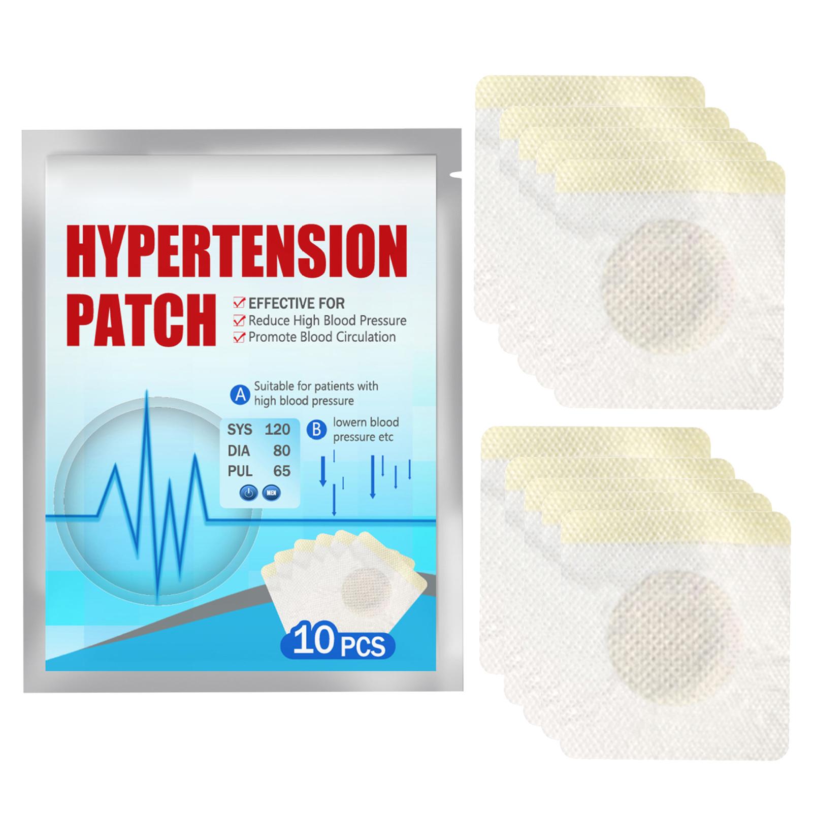 

10 шт. Пластыри от гипертонии Экстракт Снижение артериального давления Улучшение кровообращения Уход за здоровьем