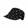 Sweet Polka Dot Forward Hat Bow Women's Hat Versatile Equestrian Hat  Outdoor