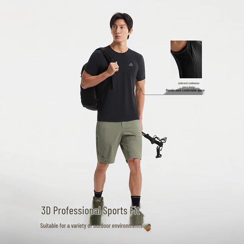 Pelliot Men's Outdoor Sport Short Sleeve T-shirt