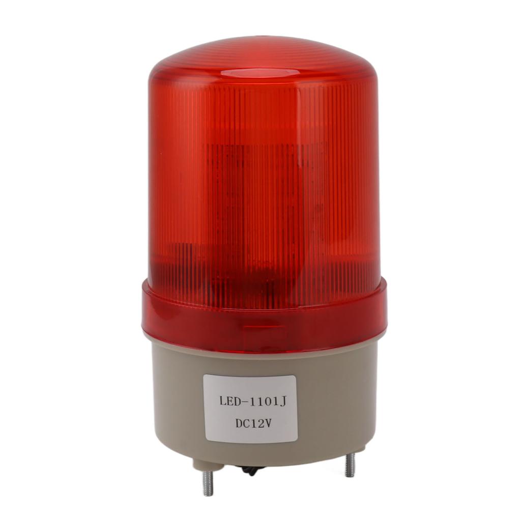 DC12V Rotating Warning Light Rotating Acoustic Optical Warning Buzzer Signal Lamp for Electronic Fence Invasion