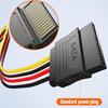to IDE Power Cable 4 Pin to 15 Pin Power Cable 15 Pin Male to Female Cable Y-Cable Adapter