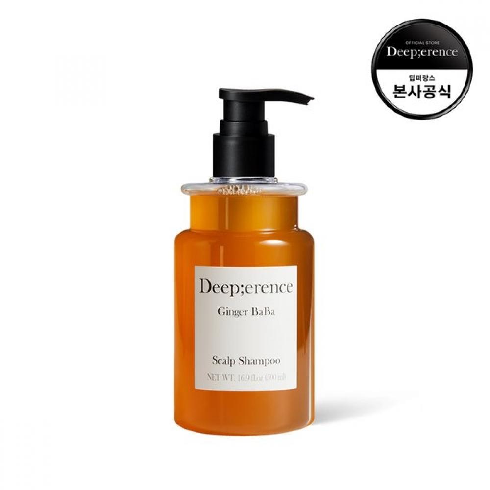 Ginger Baba Scalp Shampoo Deeperence 500ml Single option