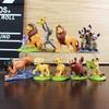 Anime The Lion King Simba Nala Timon Model Cute Figure Boys Toys Man Car Ornament Kids Festival Gifts 9Pcs/Set