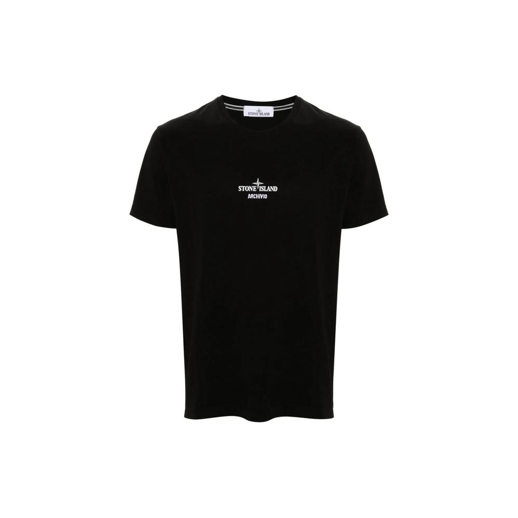 STONE ISLAND Bawełniany T-shirt Archivio 80152NS91-V0029