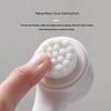Manual 3D Silicone Double-Sided Facial Cleansing & Massage Brush with Soft Bristles