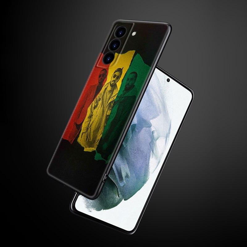 Hajime MiyaGi Andy Panda Phone Case For Samsung Galaxy S22 Pro S21 S20 Ultra FE S10 Lite 5G S10E S9 S8 Plus Soft TPU Black Cover