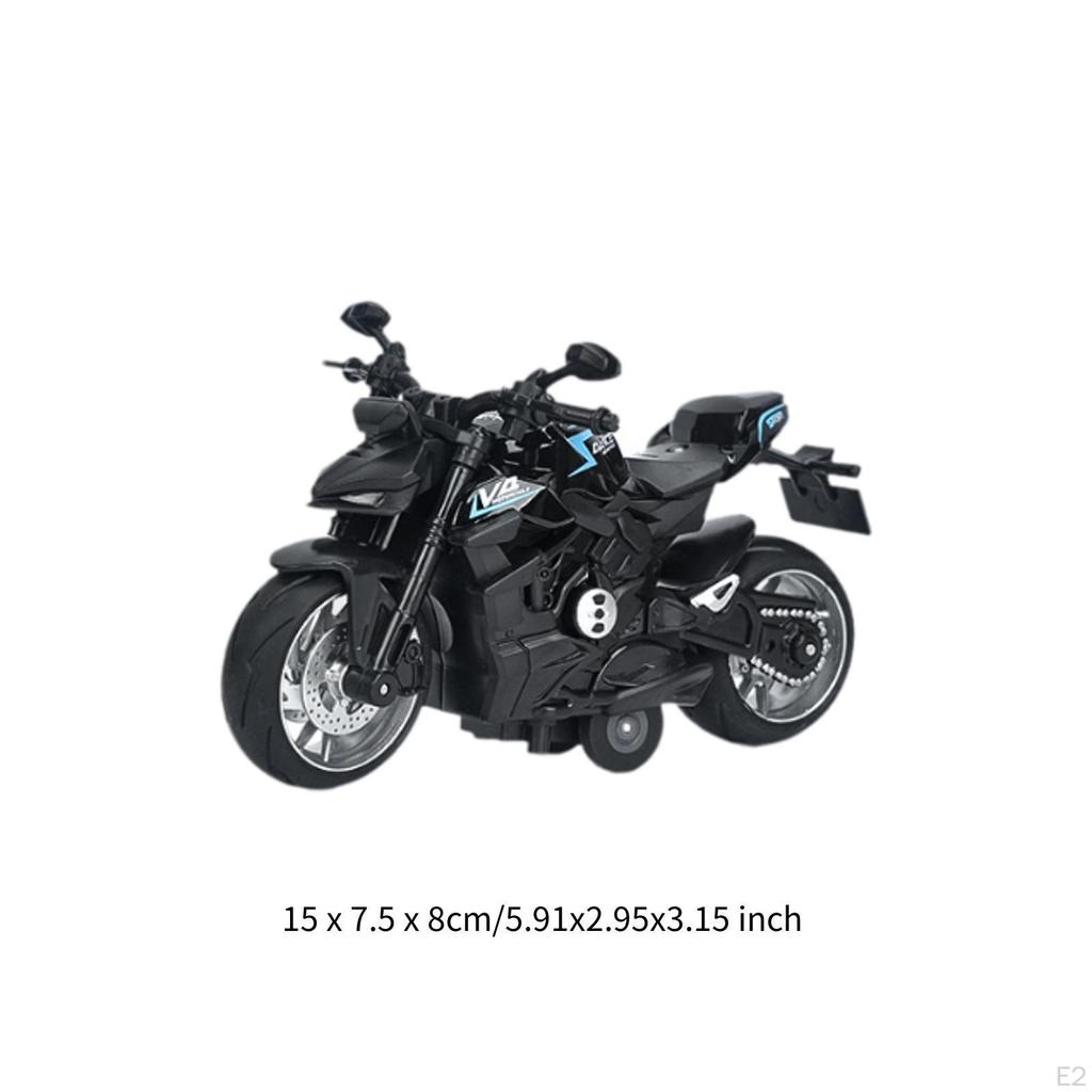 Motorcycle Model Motorbike ,Pull Back Toy ,Simulation for Sons Children
