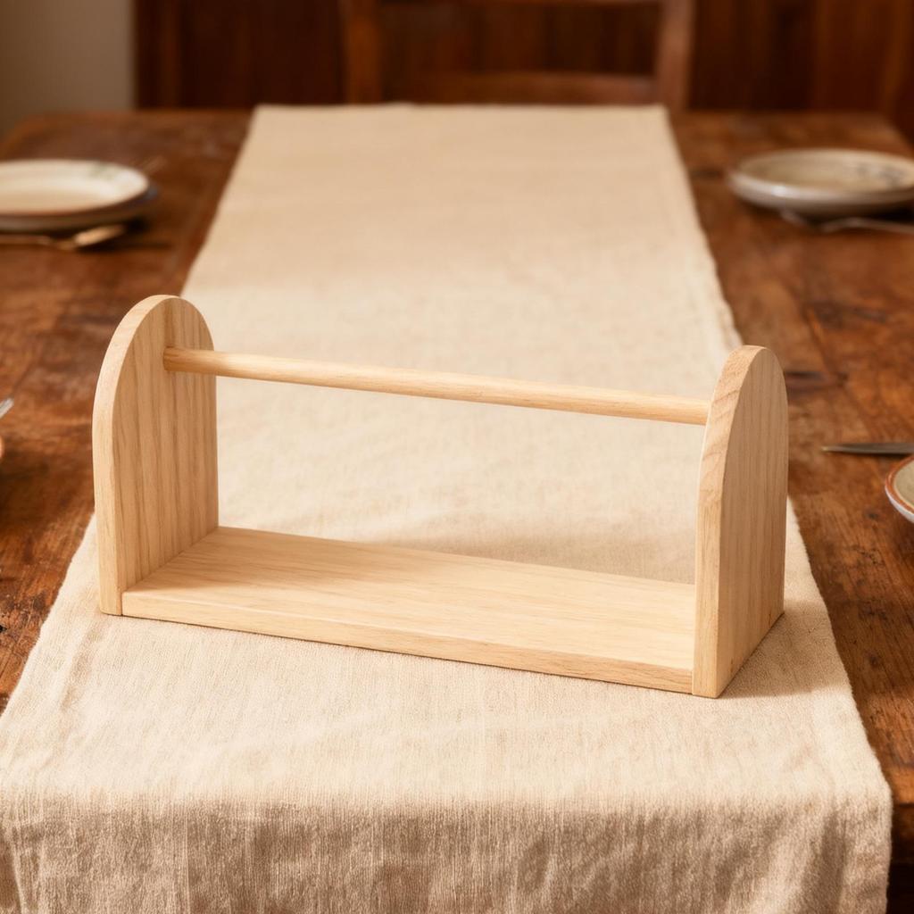 Soporte de madera para bobinas Desmontable Organizador de hilos de ganchillo y costura Soporte para bobinas de hilo Organizador Suministros para ganchillo