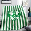 1Pc Kenitra Athletic Club kac Print Flannel Blanket High Quality Warm Comfortable Cover for All Seasons Perfect for Gifts Home Decor