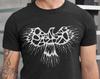 Pomarańczowa koszulka Pazuzu, Psychodeliczna koszulka Black Metal, Fińska koszulka Black Metal