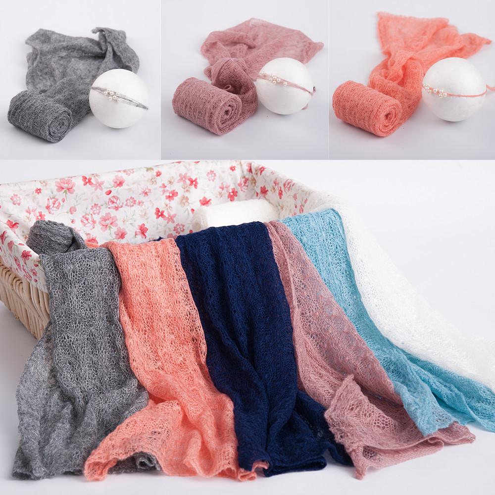 Panno Swaddle e Coperta Avvolgente per Fotografia di Neonati