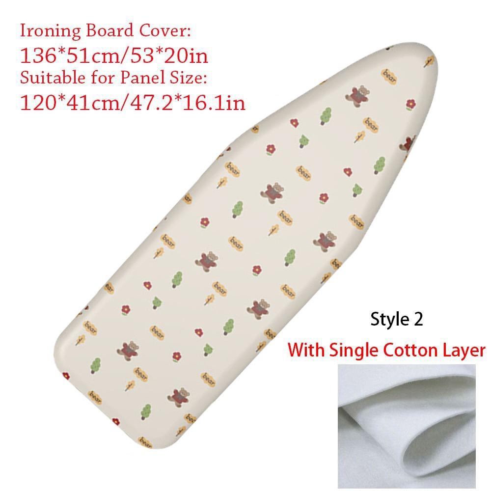 Odolná potahová podložka na žehlicí prkno Zahuštěná potištěná vysoce kvalitní látka na žehlicí prkno