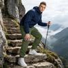 Men's Cargo Pants with Multi-Pockets, Drawstring Waist and Elastic Cuffs - Color Casual Work Pants