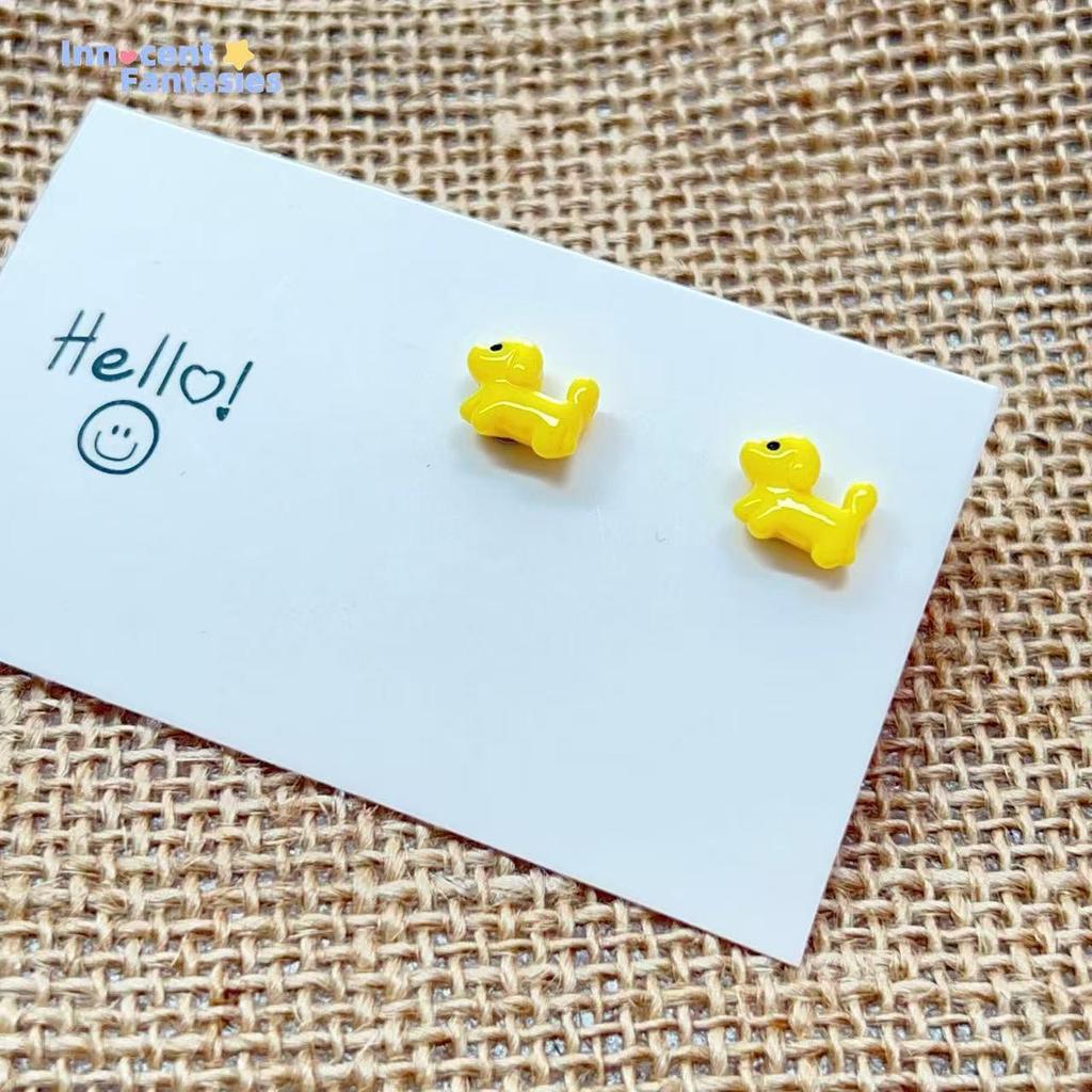 Colorful Mini Animal Stud Earrings - Fresh, Unique Style for Women