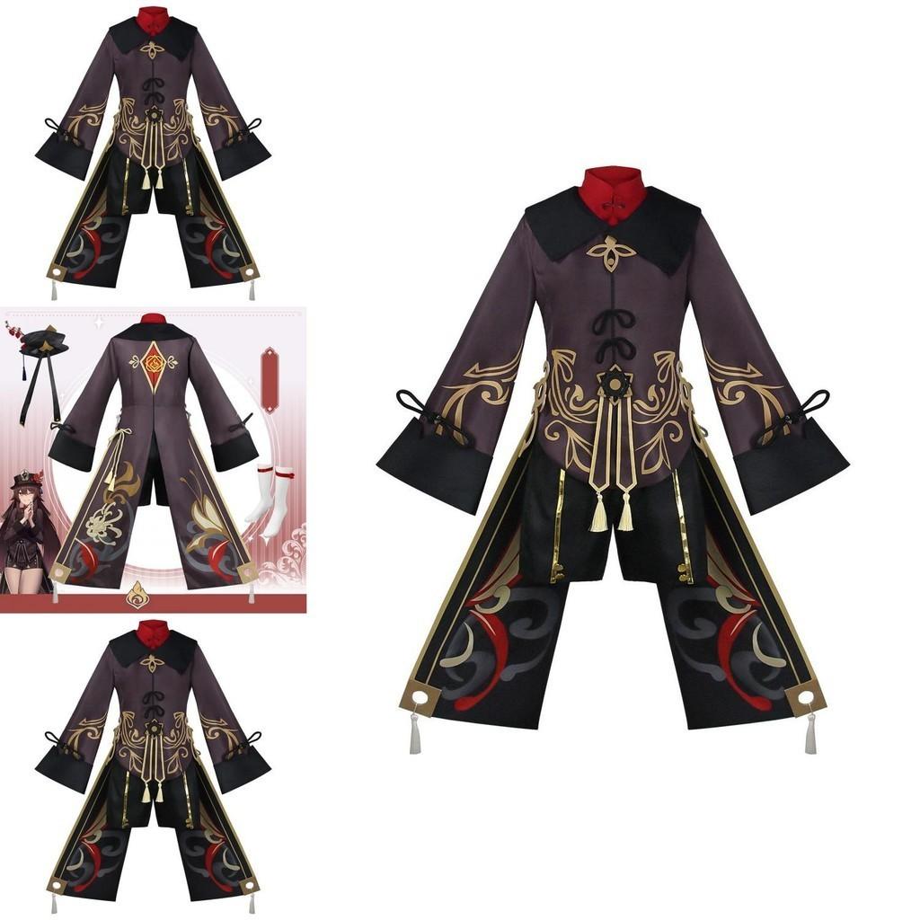 Eye-catching Genshin Impact Hutao Cosplay Costume Chinese Style Costume For Halloween Cosplay