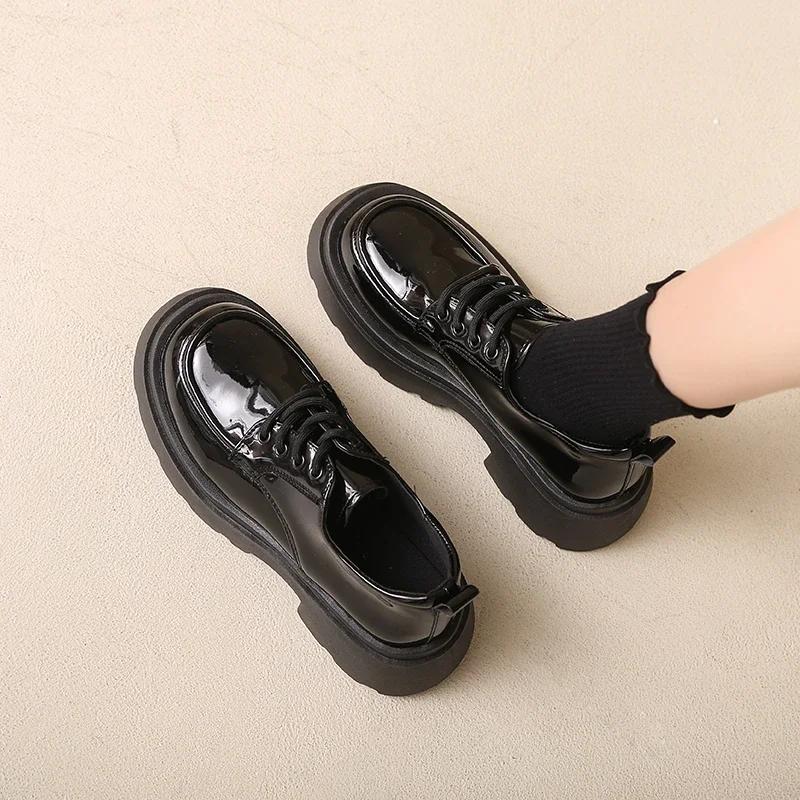 Women's Shoes 2024 Brand Loafers Women's High Heels Hot Sale Cross Lacing Office and Career New Butterfly-knot Solid Heels Women