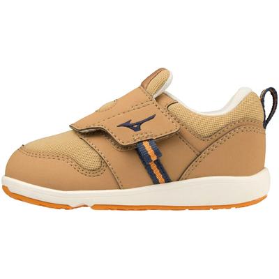 Premore Infant 2 Sizes Athletic for Boys and Kids' Shoes, 13-16cm, Shoes, Girls, Kindergarten, Camel/Navy, 15.5cm