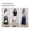 ESE-Y Women's V-Neck Slim Fit Short Sleeve Knit Top