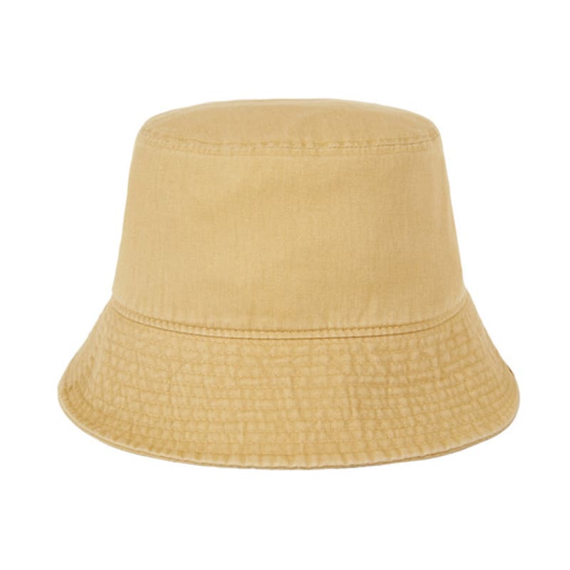 VARZAR Monogram Label Pigment Bucket Hat Yellow