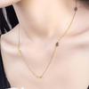 Pig Nose Pendant Necklace for Women - Elegant European American Light Luxury Design, Exquisite Stainless Steel Clavicle Chain