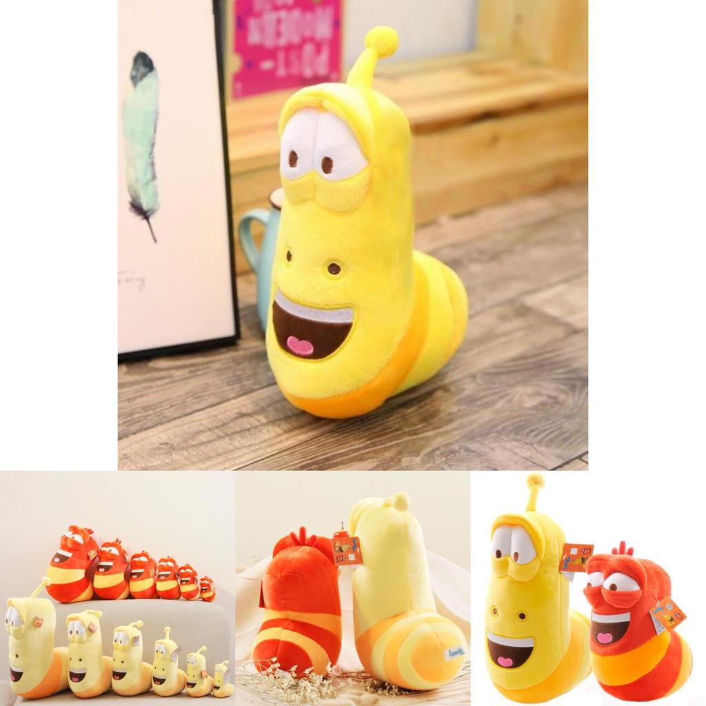 Adorable Korean Anime Fun Insect Slug Creative Larva Soft Plush Toys For Collectors