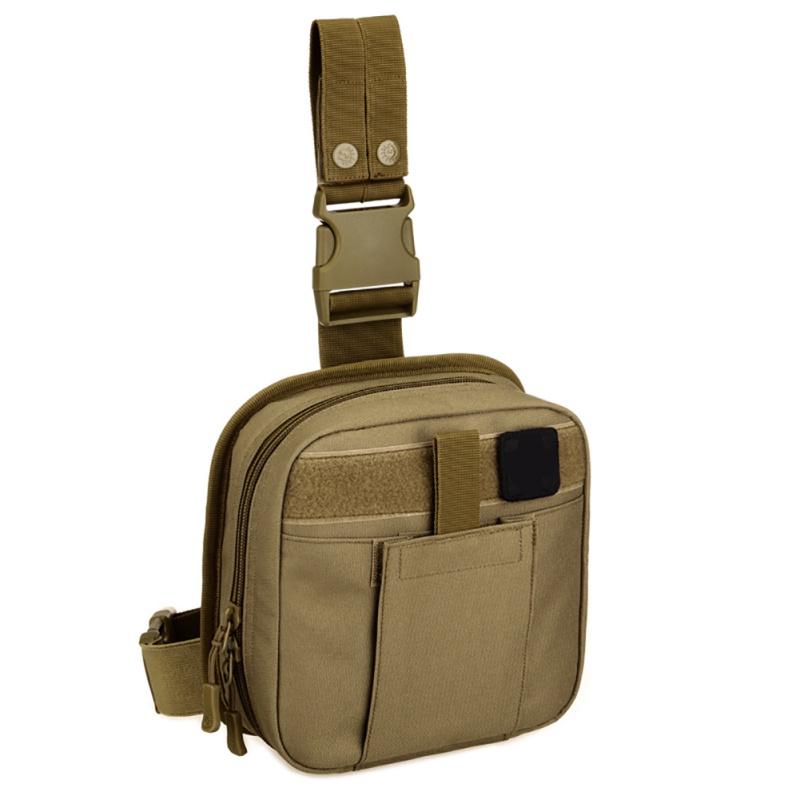 Tactical Drop Leg Bags Camouflage Fanny Thigh Pack Lovecká taška Pasov Pack Motocykl Jezdectví Muži Lékárničky Outdoor