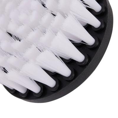1Pcs New Nylon Drill Soft Brush 4/5inch White Electric Drill Brush Cleaner Cleaning Brush For Cleaning Carpet Leather Glass